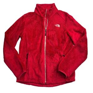 Women’s North Face Pink Osito Zippered Jacket Size Small